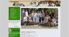 Desktop Screenshot of kilian-grundschule.de